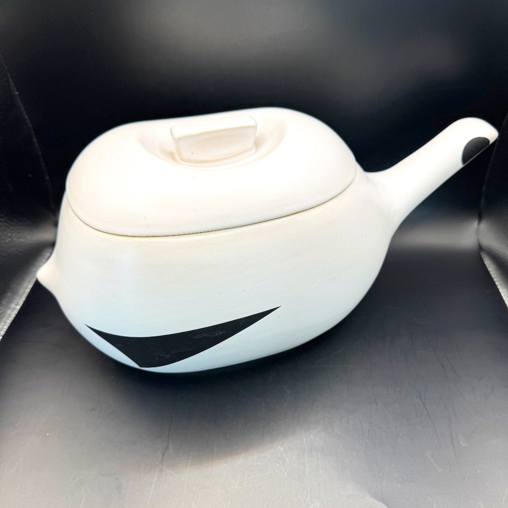 Beauceware Pottery “Ptarmigan/Perdrix des Neige" Casserole Clay Pot by Doug Funk